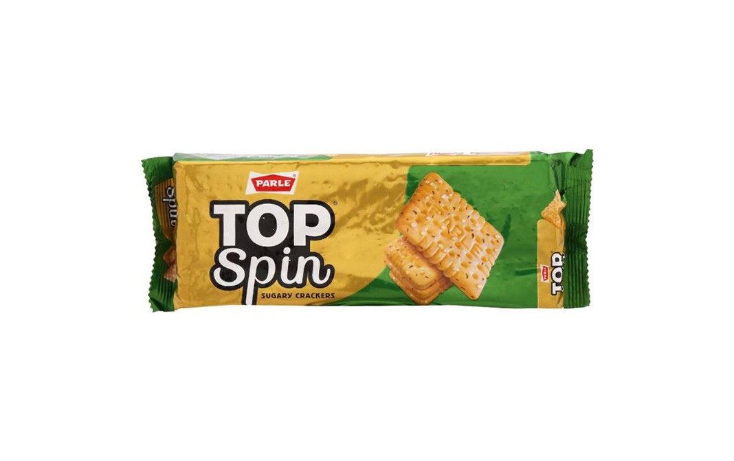 Parle Top Spin Sugary Crackers Biscuits   Pack  200 grams